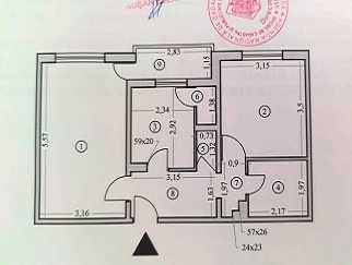 Particular vand 2 cam. Berceni - adiacent spital Bagdazar Arsenie, bloc 1982