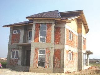 Vanzare vila "la rosu" constructie 2009 in SNAGOV (Ciofliceni)